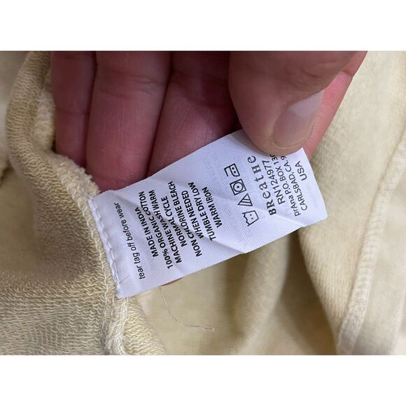 PrAna Parissa Women's Jacket Button Front Jacket L Green Cotton Blend Stretch - Picture 9 of 9